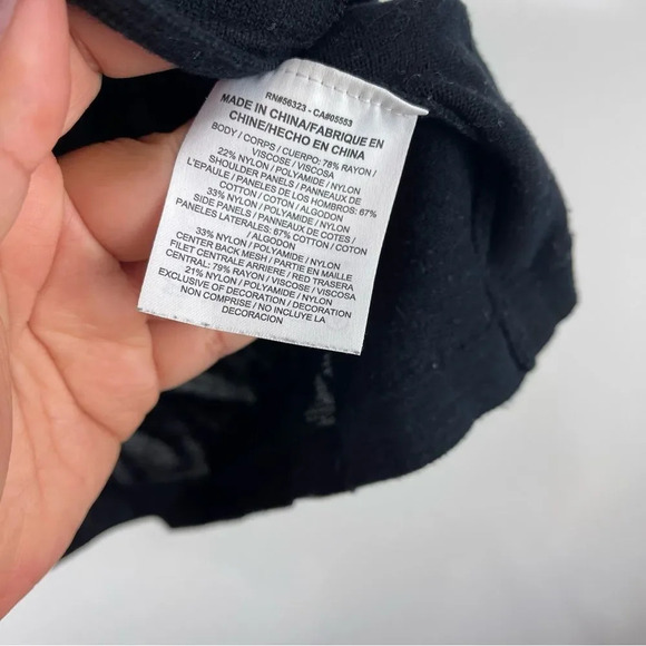 Nike Sportswear Tech Knit Sleeveless Tank Top Blouse Black Women's Medium - Picture 9 of 10